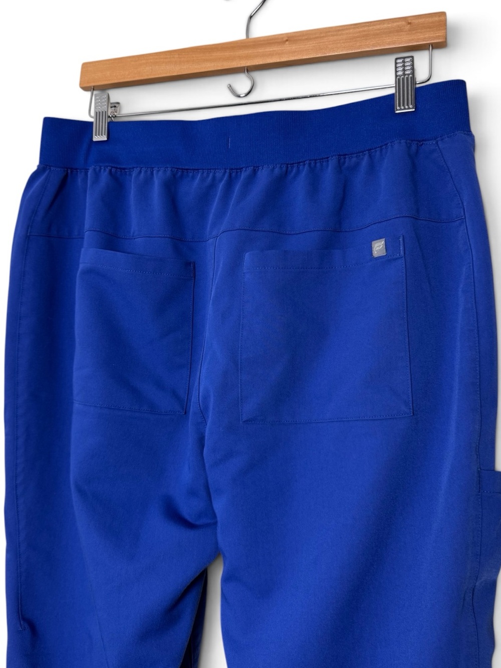 Fabletics Women’s Ion Scrub Pants XL Royal Blue Straight Leg Medical - Picture 7 of 8